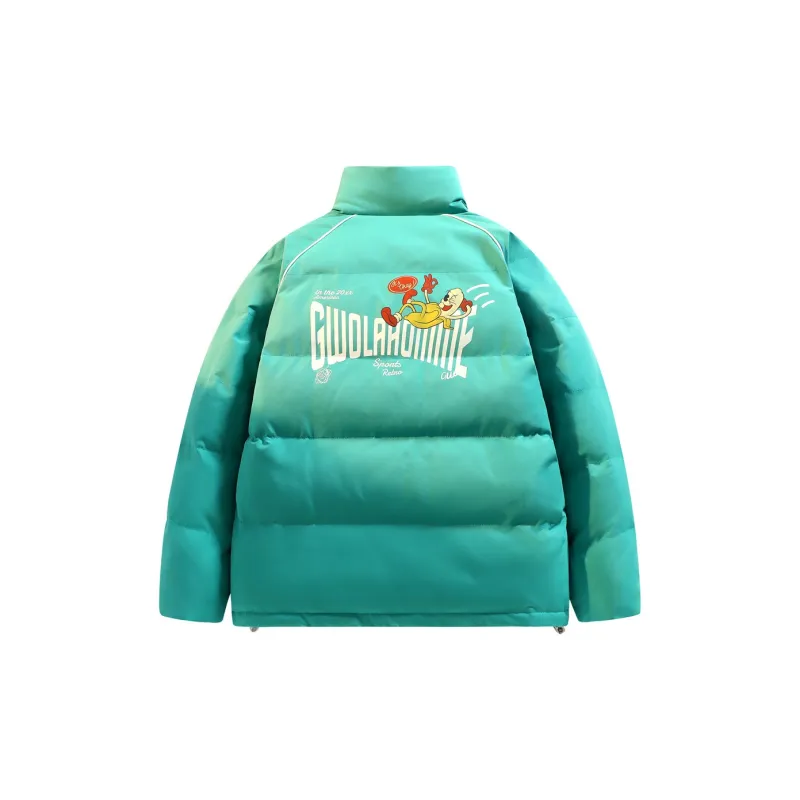 Gwola Puffer Jacket Unisex Green-1