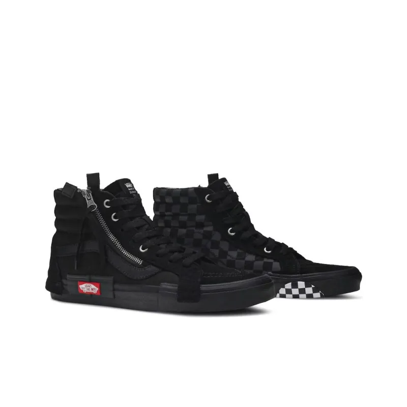 Vans Sk8 Hi Cap Lx Reissue Black Checkerboard-1