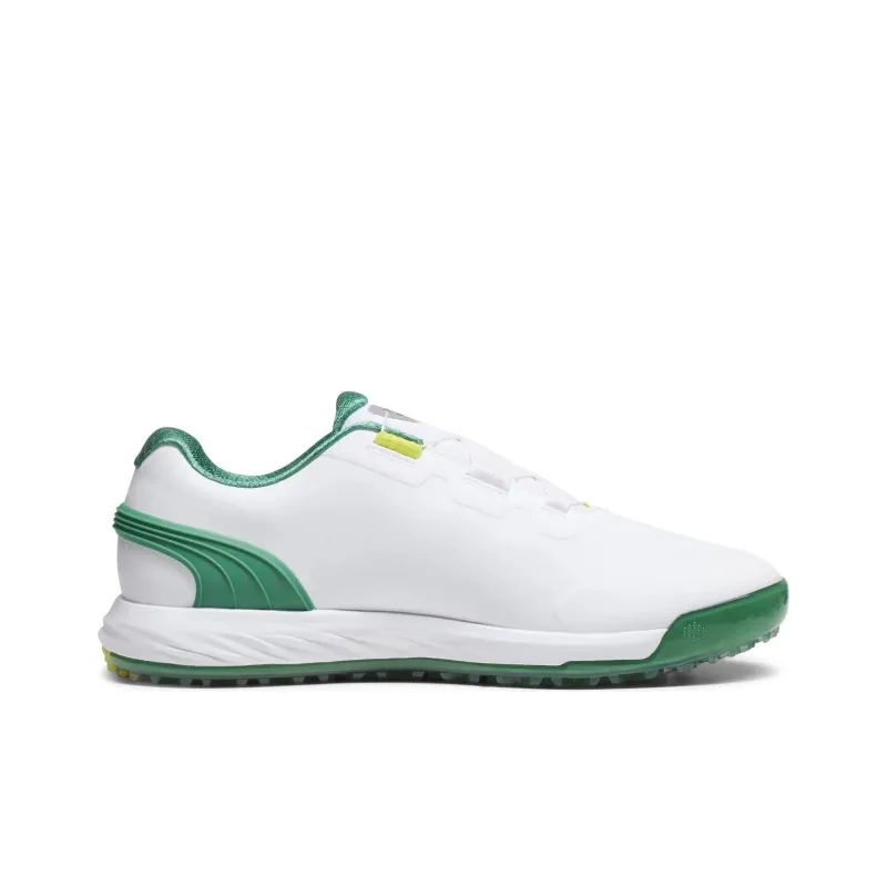 PUMA Alphacat Nitro Disc Golf 'PUMA White Archive Green Yellow Burst'-1