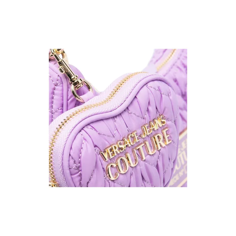 VERSACE JEANS COUTURE Polyester Portable Crossbody Bag, Shoulder Bag Women's Taro Purple-3