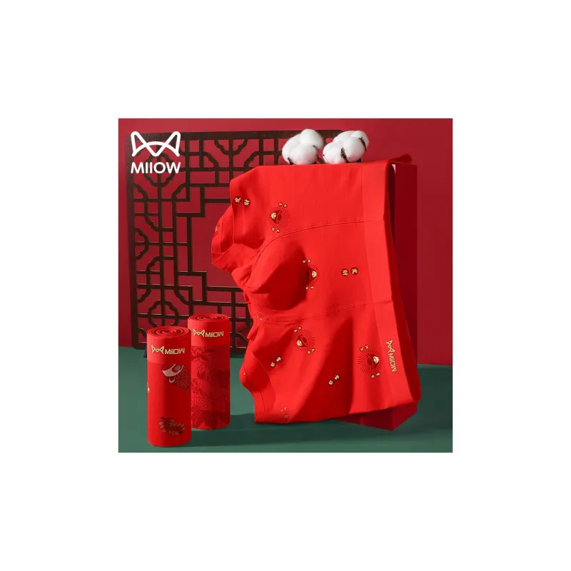 MIIOW Underpants Men's Gift Box Of 2 Strips-1