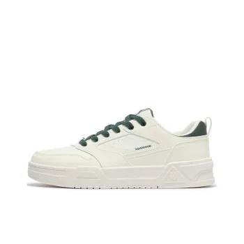 361° Slip Resistant Cushioning Low Top Skateboard Shoes Men's White Green