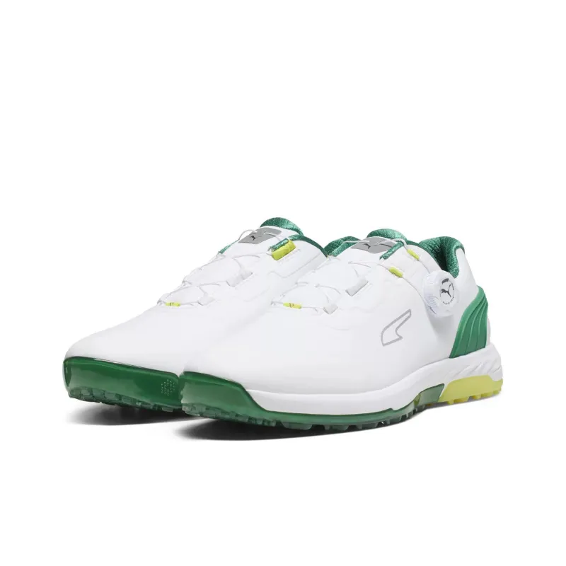 PUMA Alphacat Nitro Disc Golf 'PUMA White Archive Green Yellow Burst'-2