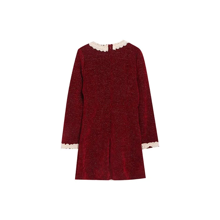 PAZZO Long Sleeved Dresses Women's-5