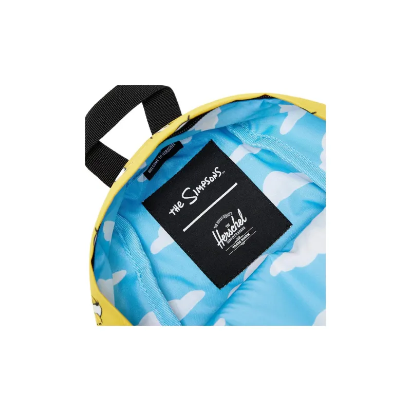 Herschel Simpsons Collaboration Polyester Backpack Unisex Classic Mini Yellow-4