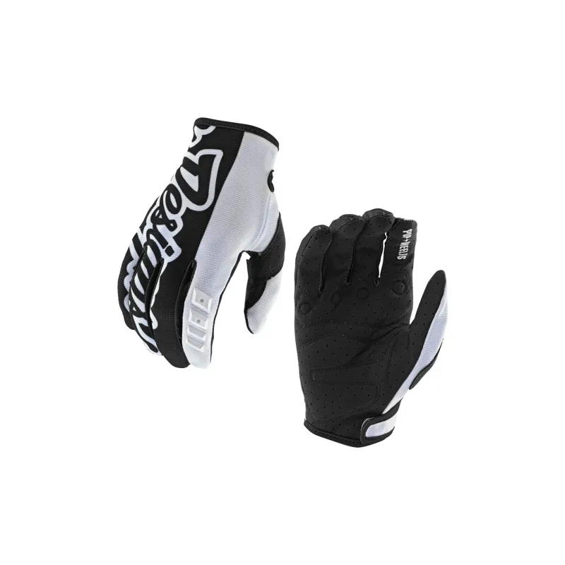 GXT Riding Equipment Cycling Glove Palm Microfiber Back Of Hand Twill Multiple Colors-3
