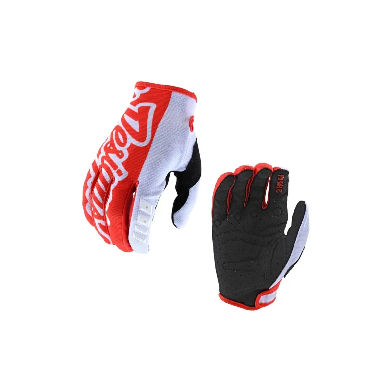 GXT Riding Equipment Cycling Glove Palm Microfiber Back Of Hand Twill Multiple Colors-4