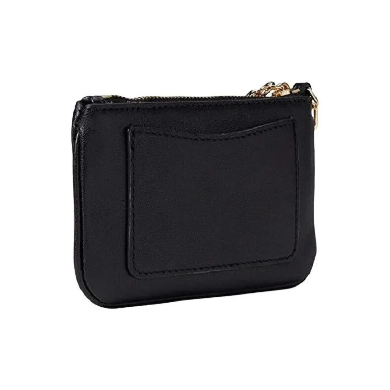 MICHAEL KORS PARKER Leather Wallet Trumpets Women's Black-3