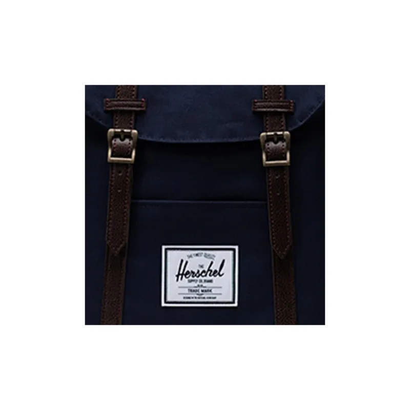Herschel Polyester Travel Bags Hiking Bag Backpack Unisex Blue-4