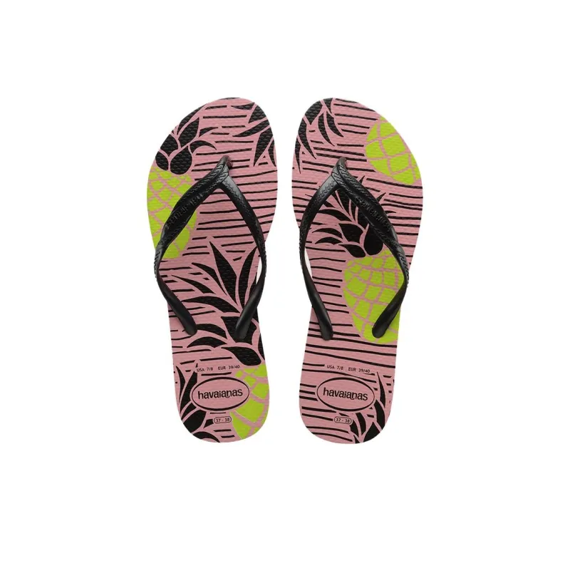 Havaianas Flip Flops Women's Pink Black-3
