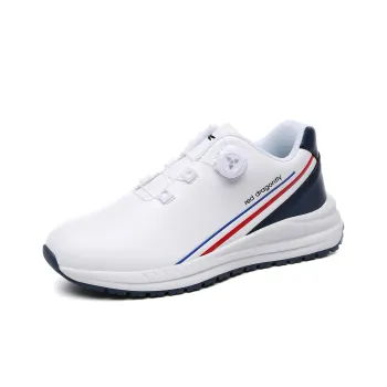 RED DRAGONFLY Low Top Casual Shoes Men's White Blue
