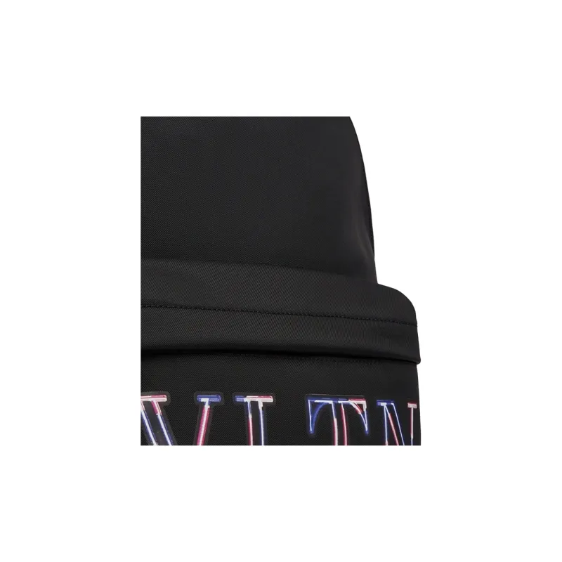 Valentino Nylon Backpack Unisex Black-4