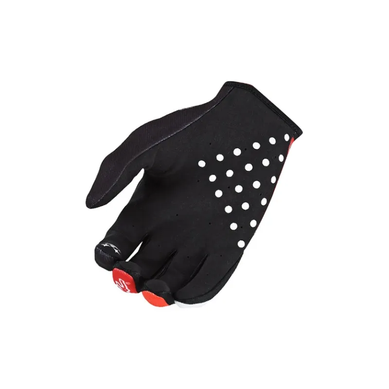 GXT Riding Equipment Cycling Glove Unisex Palm Microfiber Back Of Hand Twill Red Blue Black-4
