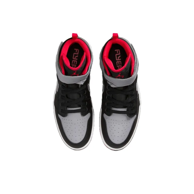 Jordan 1 High FlyEase Black Cement-3