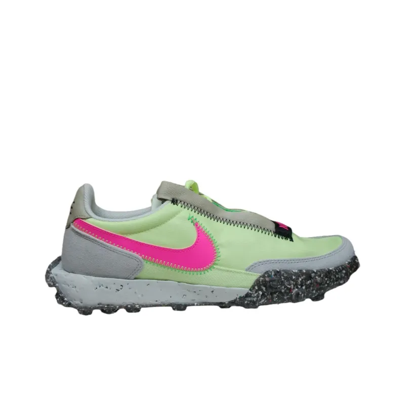 Nike Waffle Racer Crater Barely Volt Women's-1
