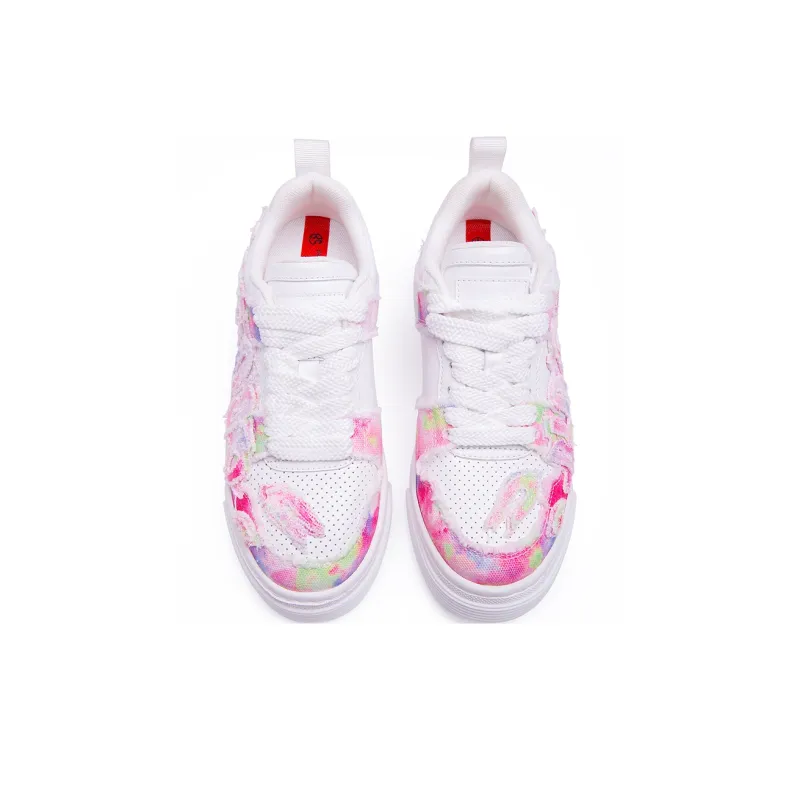 BLOCCO5 Low Top Skateboard Shoes Women's Multicolor-2