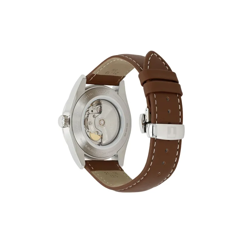 TISSOT Windy Collection Automatic Mechanical Movement Men's Watch 40mm Silver Dial T127.407.16.031.00-6