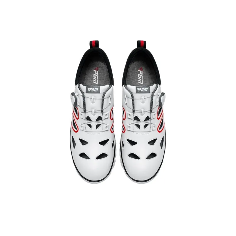 PGM Cushioning Wear Resistant Golf Shoes Men's White-1