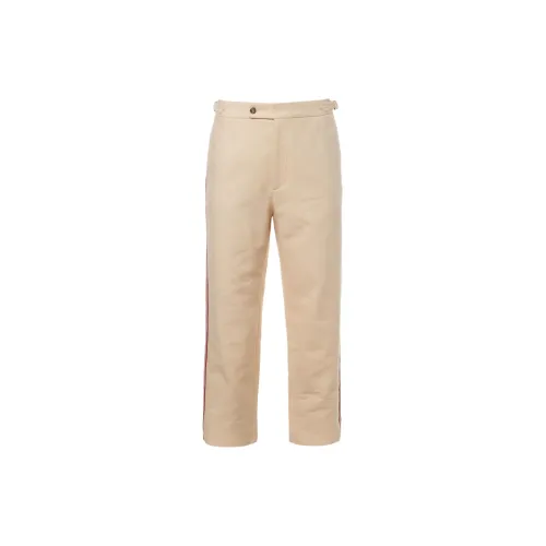 BODE Beaded-trim Straight-leg Trousers