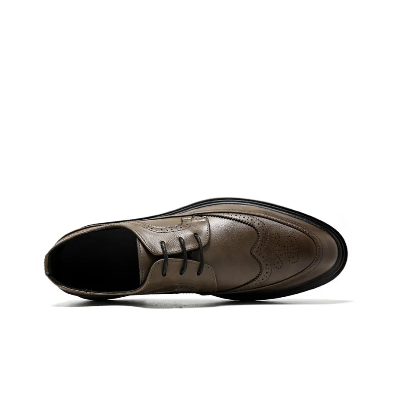 Cachiotti Dress Shoes Men Low Top Black/Gray/Brown-16