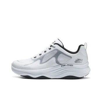 Skechers Cushioning Abrasion Resistant Support Low Top Casual Shoes Women's White Black