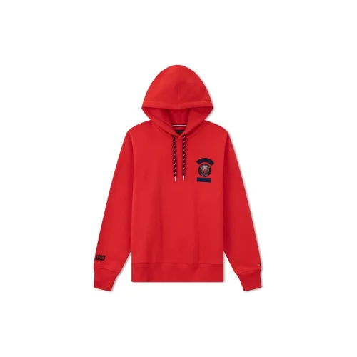 Tommy Hilfiger Logo-embroidered Hoodie