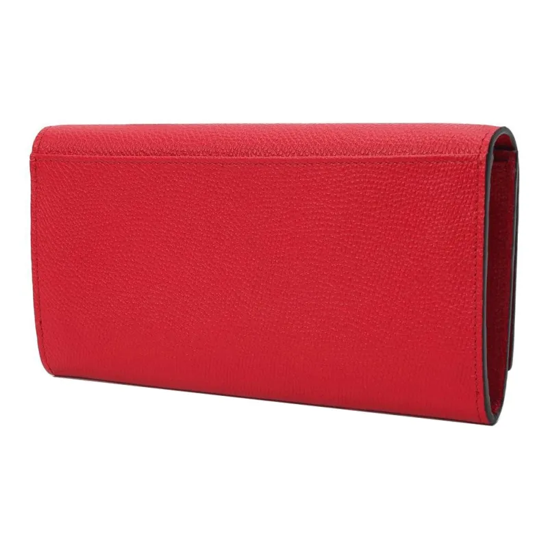 Valentino Leather Wallet Women's Red-1