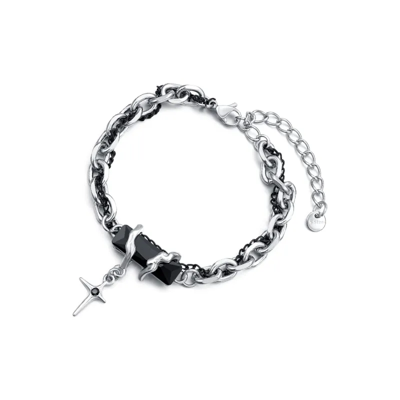 Yu Yin Colored Glaze Jade Bracelet/Anklet Unisex-0