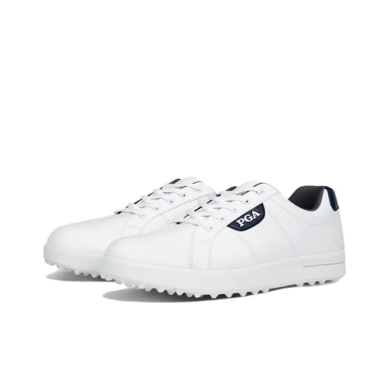 PGA Wear-Resistant Low-Top Golf Shoes Women's White-1
