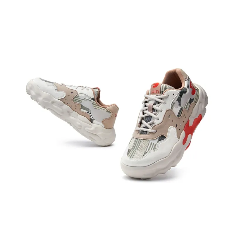 U.IN Painted Travel Shoes-Lançarote 1 Totem Artistic 2 Collection Casual Shoes Unisex-32