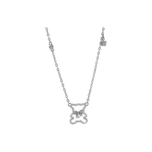 BLESSED BULLET Silver Necklaces Women's
