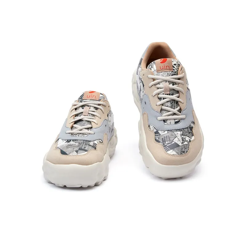 U.IN Painted Travel Shoes-Lançarote 1 Totem Artistic 2 Collection Casual Shoes Unisex-3