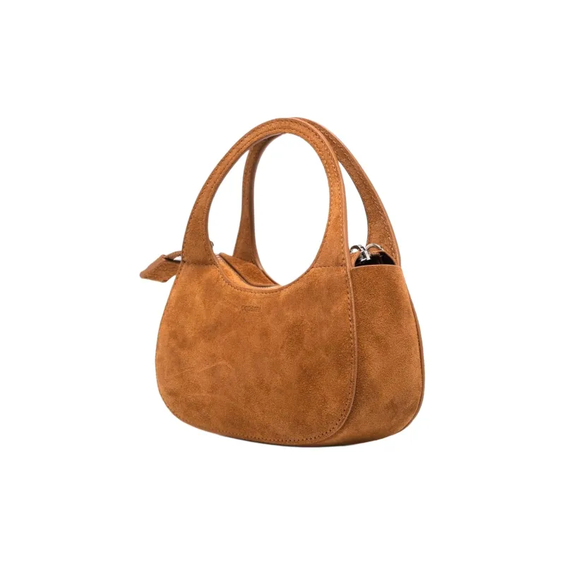 COPERNI Suede Shoulder Bag Crossbody Bag Handbag Small Size Women's Brown-1