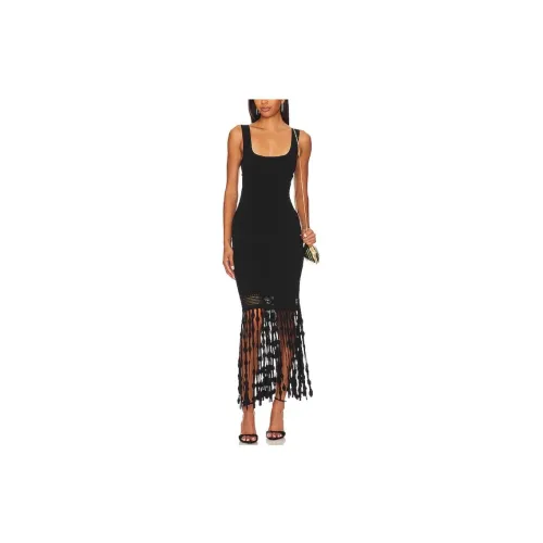 JONATHAN SIMKHAI Slip Dresses Women's Black