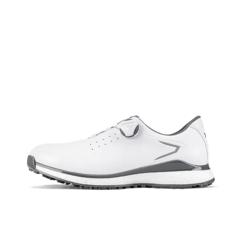 PGA Cushioning, Wear Resistant Low Top Golf Shoes Men's White-0