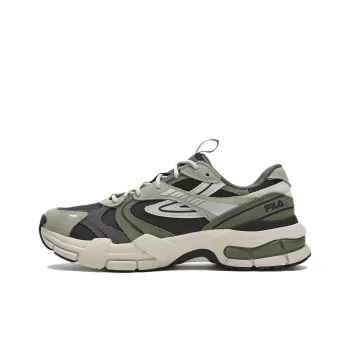 FILA DECODER Low Top Outdoor Shoes Men's Black Gray Green