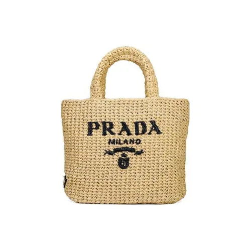 PRADA zipped Handbag Women's Beige