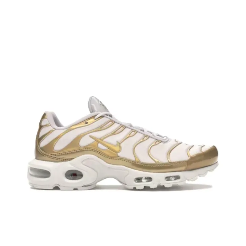 Nike Air Max Plus Vast Grey Metallic Gold Women's-1