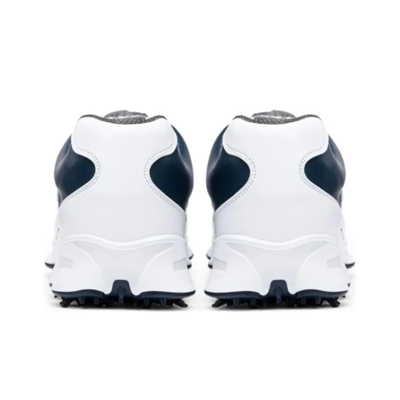 PGA Shock Absorbers With Slip Resistant Features Low Top Golf Shoes Men's Blue White-3