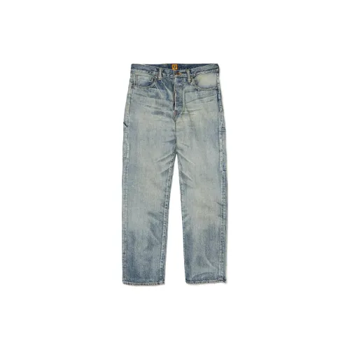 HUMAN MADE X KAWS Co-branded Series Jeans Unisex Indigo