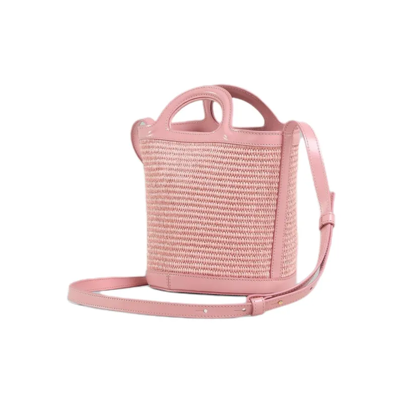 MARNI Logo Embroidered Bucket Bag-2