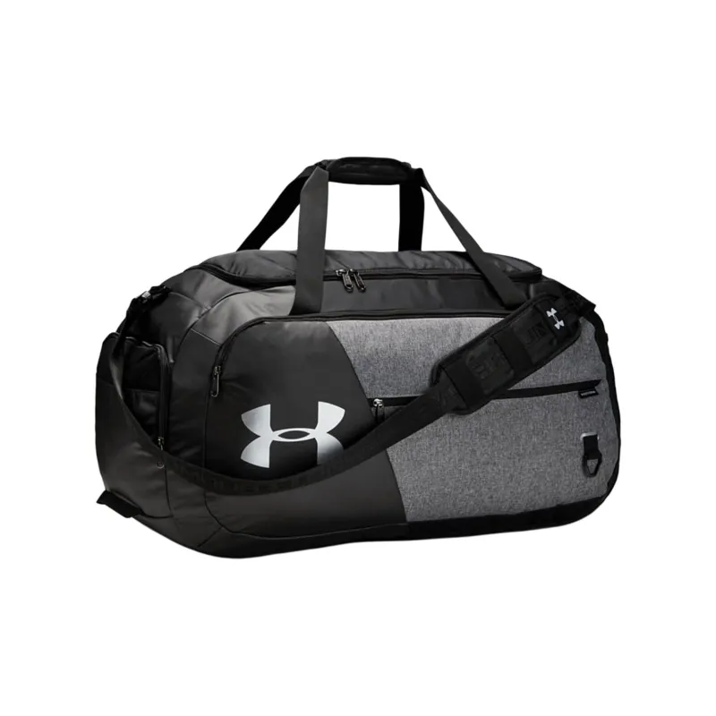 Under Armour Polyester Shoulder Bag Crossbody Bag Handbag Regular Unisex Black Gray-2