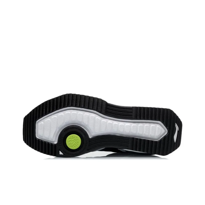 LiNing Reburn Low Top Basketball Shoes Men's Black White-4