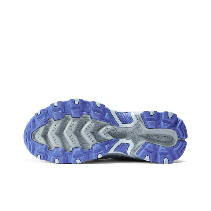 Skechers Stamina Cushioning Wear Resistant Low Top Outdoor Shoes Women's Gray Purple-5