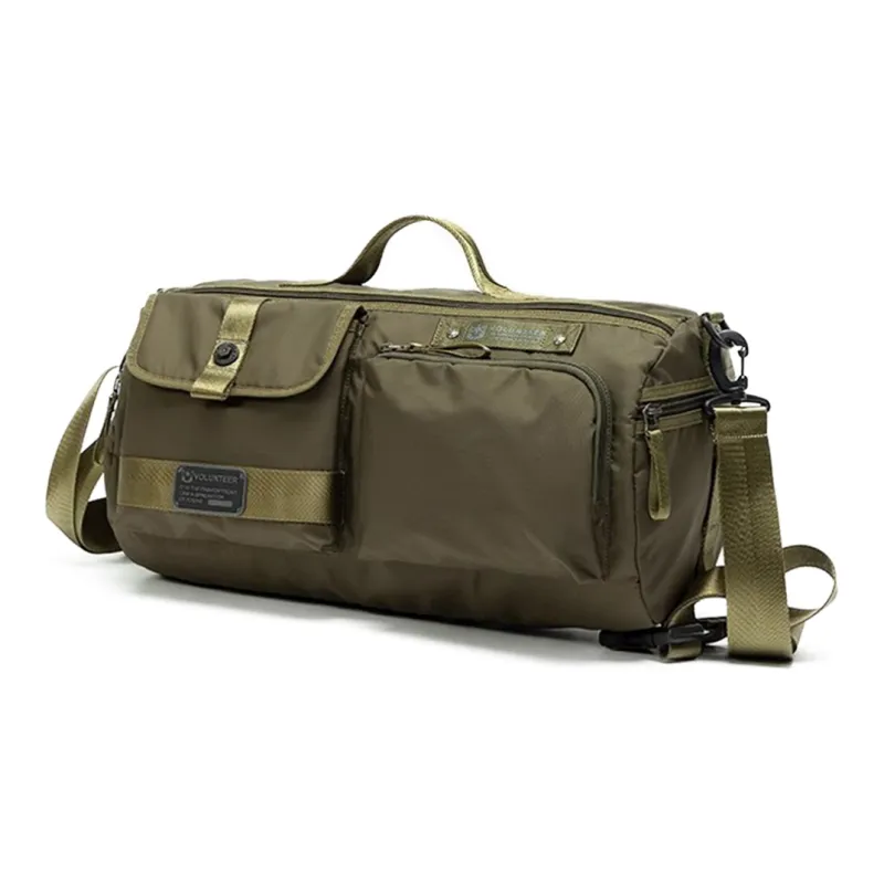 Volunteer Oxford Handbags Travel Bags Large Size Men's Black/Army Green/Gray/Coffee-9