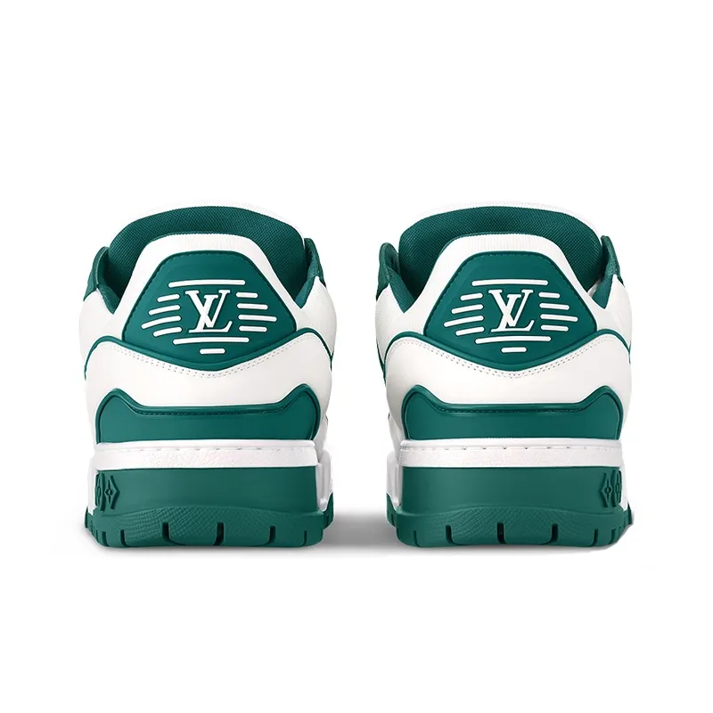 LOUIS VUITTON LV Trainer Maxi Sneaker White Green-3