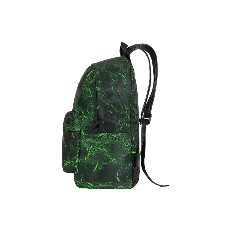 KONADCT Polyester Large Capacity Practical Commute Backpack Stripes Backpack Unisex-8