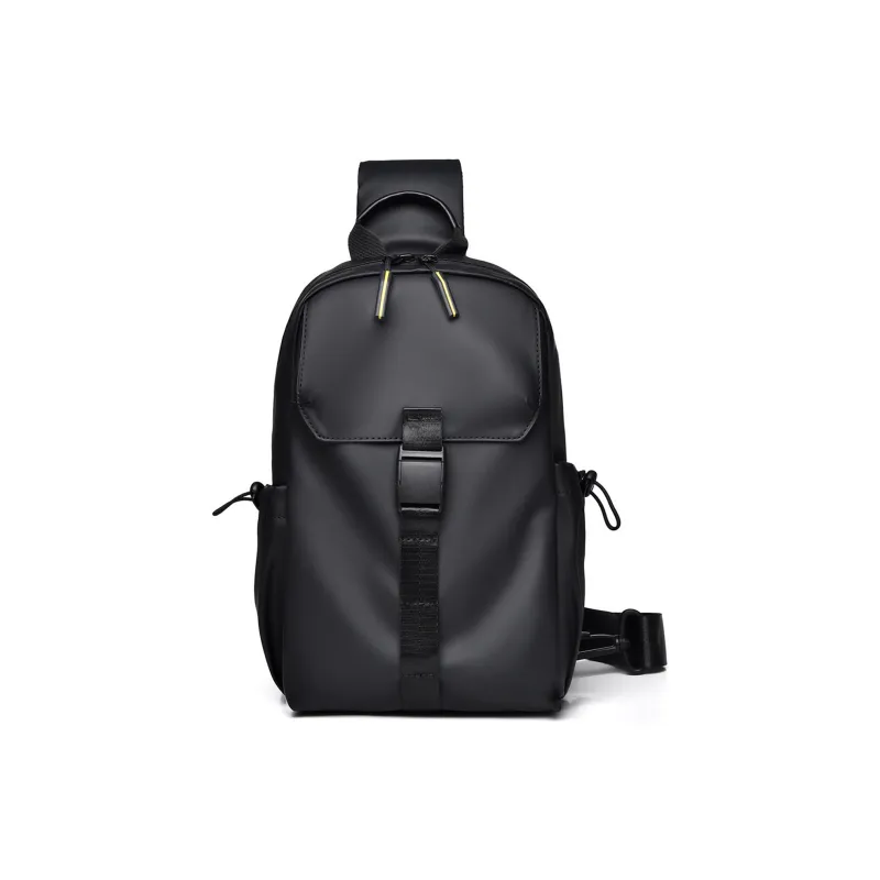 Slazenger Nylon Shoulder Bag Crossbody Bag Fanny Pack Sling Bag Regular Unisex Black/Gray/Blue-1