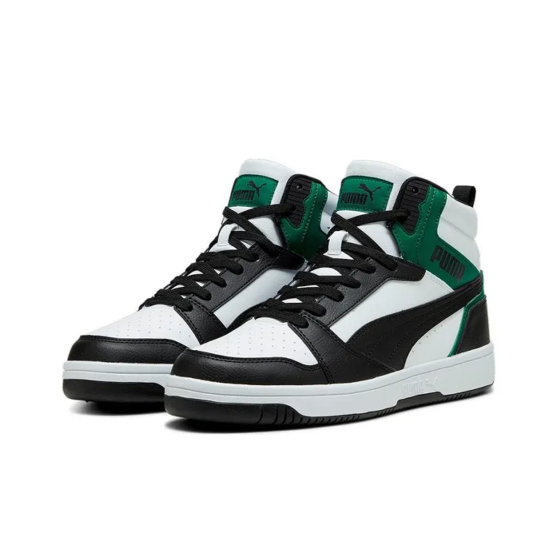 PUMA Rebound V6 'Black White Green'-2