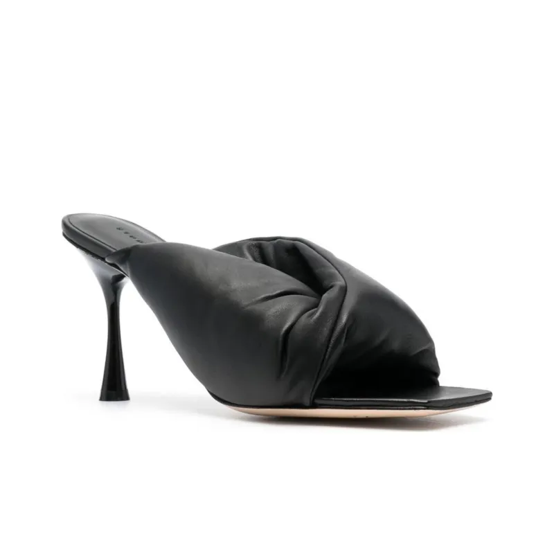 STUDIO AMELIA Croissant 90mm Heeled Mules-2